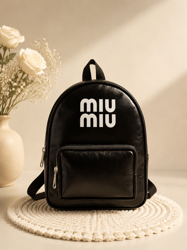 مینی کوله مدل میو میو چرم صنعتی